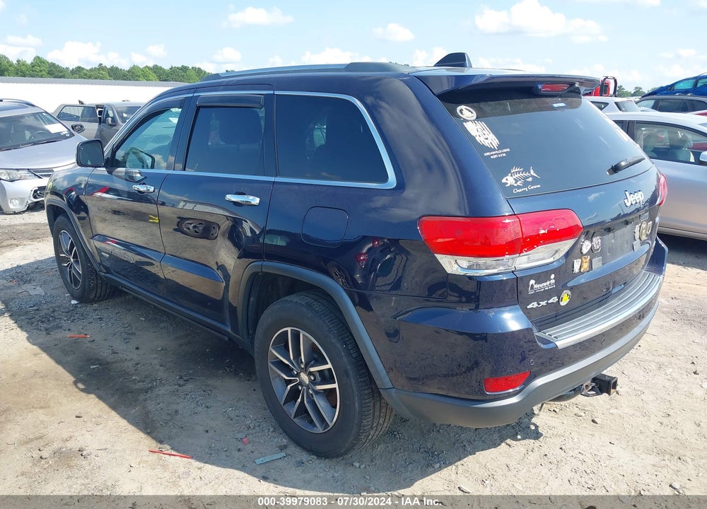 2018 JEEP GRAND CHEROKEE LIMITED 4X4 VIN: 1C4RJFBG8JC424754