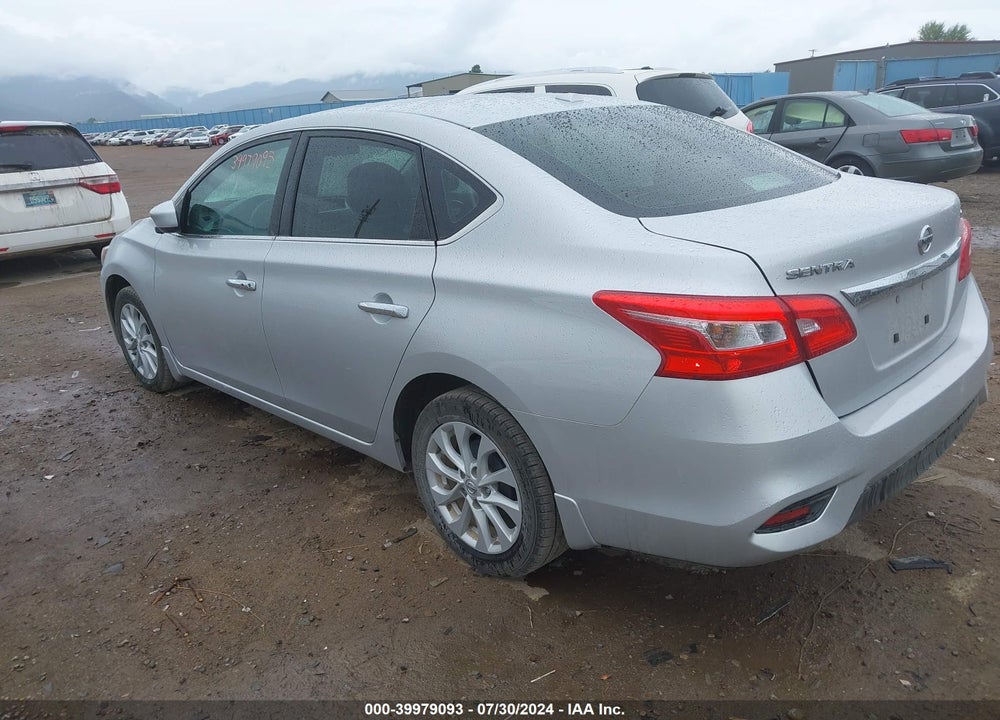 2019 NISSAN SENTRA SV VIN: 3N1AB7AP8KL608358
