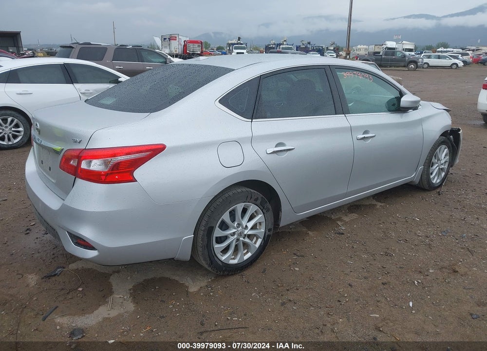 2019 NISSAN SENTRA SV VIN: 3N1AB7AP8KL608358