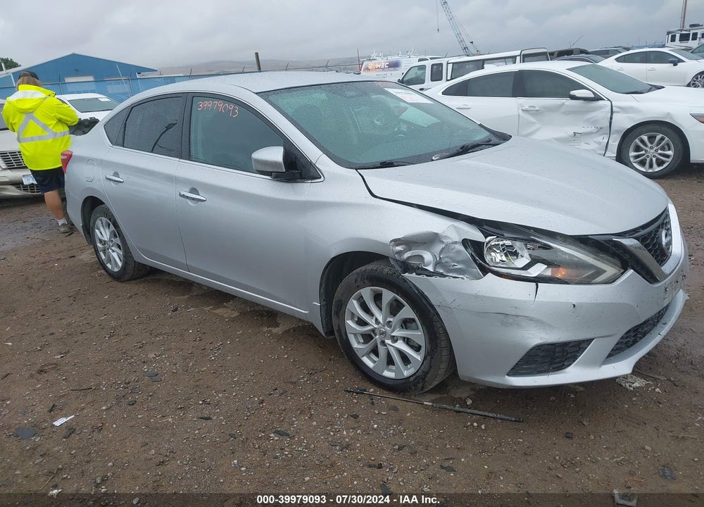 2019 NISSAN SENTRA SV VIN: 3N1AB7AP8KL608358