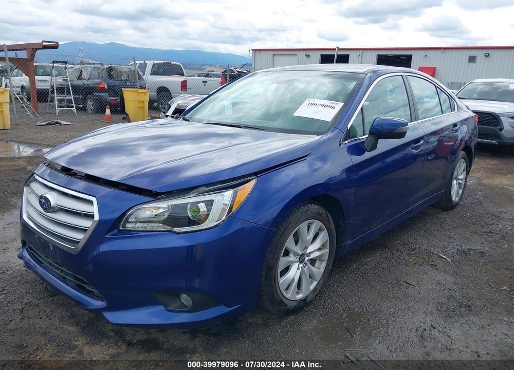 2016 SUBARU LEGACY 2.5I PREMIUM VIN: 4S3BNAF62G3042867