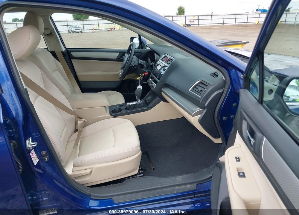 2016 SUBARU LEGACY 2.5I PREMIUM VIN: 4S3BNAF62G3042867
