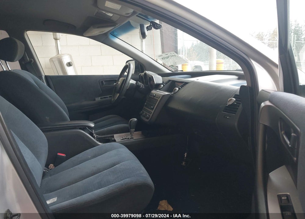 2005 NISSAN MURANO SL VIN: JN8AZ08T55W303809