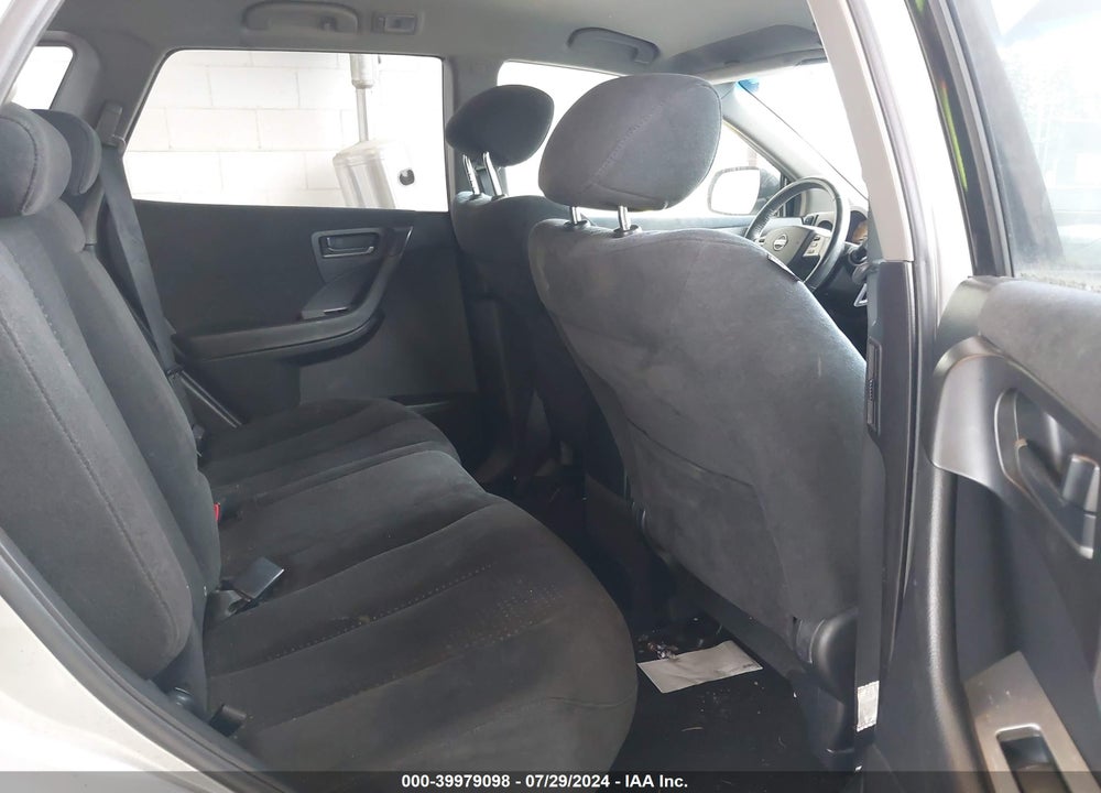 2005 NISSAN MURANO SL VIN: JN8AZ08T55W303809