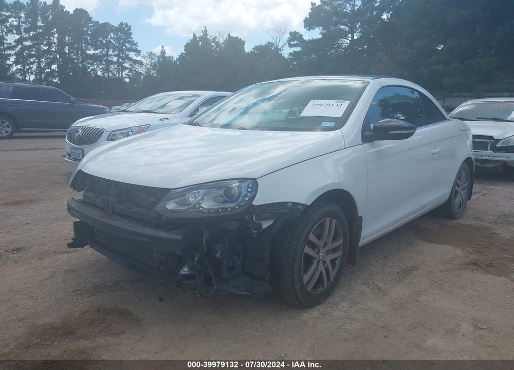 2013 VOLKSWAGEN EOS SPORT VIN: WVWBW8AHXDV000526