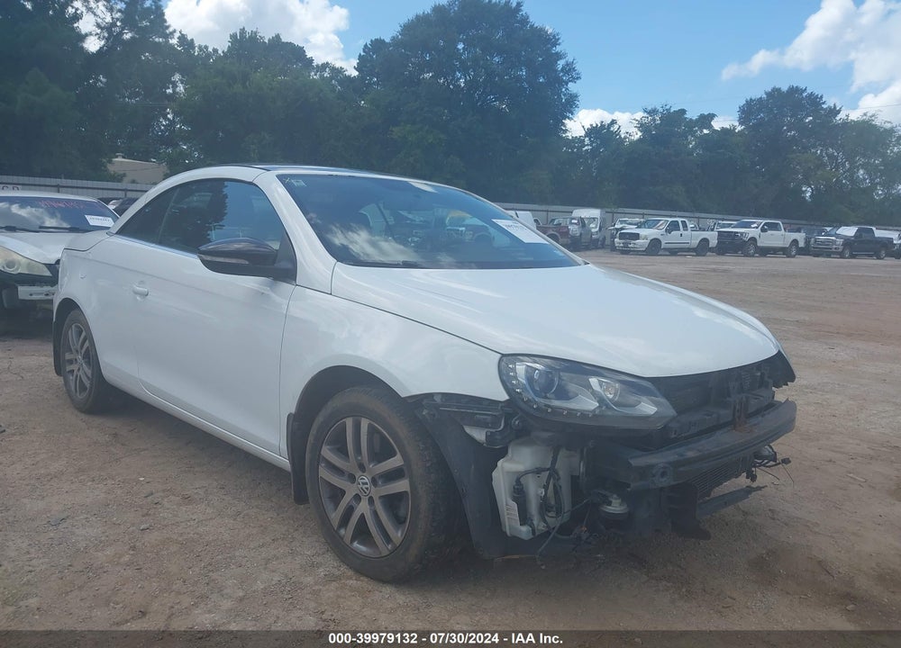 2013 VOLKSWAGEN EOS SPORT VIN: WVWBW8AHXDV000526
