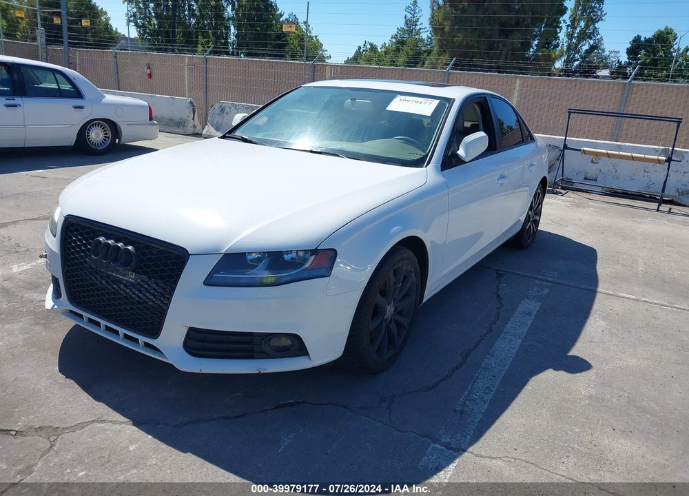2010 AUDI A4 2.0T PREMIUM VIN: WAUBFAFL9AN060035