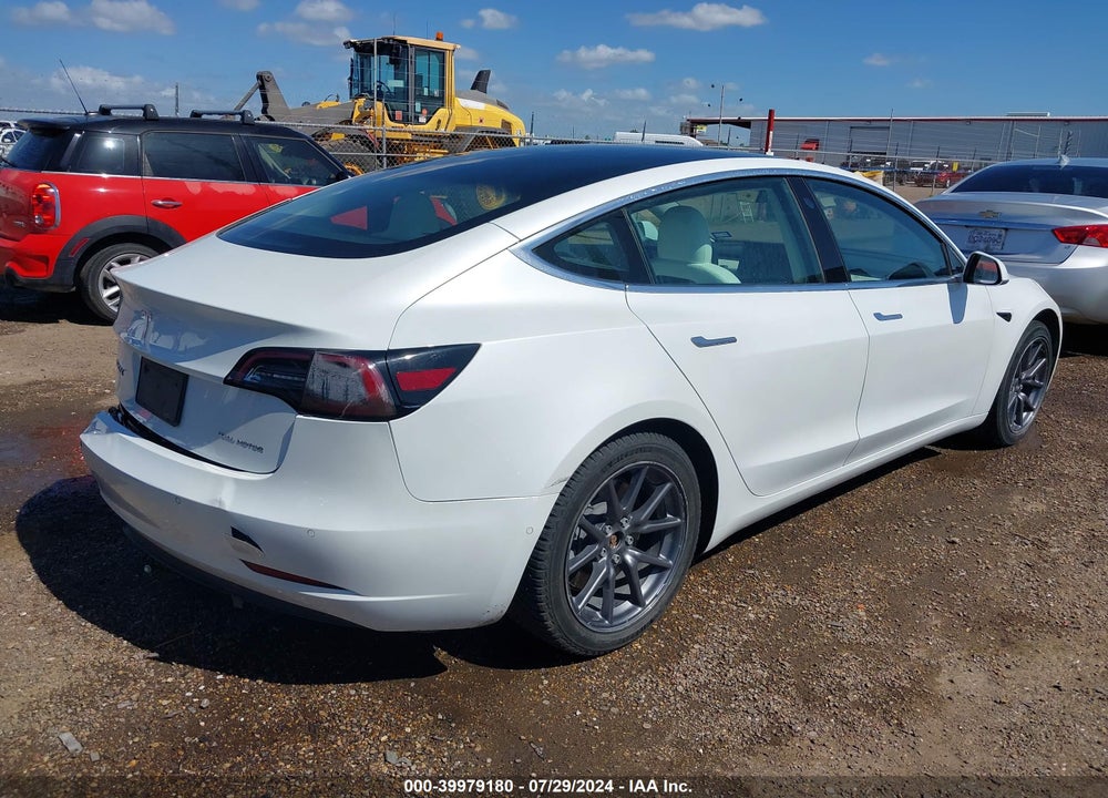 2020 TESLA MODEL 3 LONG RANGE DUAL MOTOR ALL-WHEEL DRIVE VIN: 5YJ3E1EB0LF639709