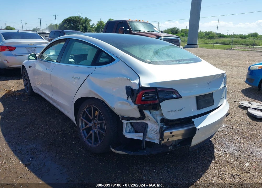 2020 TESLA MODEL 3 LONG RANGE DUAL MOTOR ALL-WHEEL DRIVE VIN: 5YJ3E1EB0LF639709