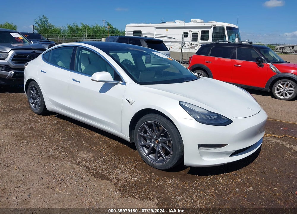 2020 TESLA MODEL 3 LONG RANGE DUAL MOTOR ALL-WHEEL DRIVE VIN: 5YJ3E1EB0LF639709