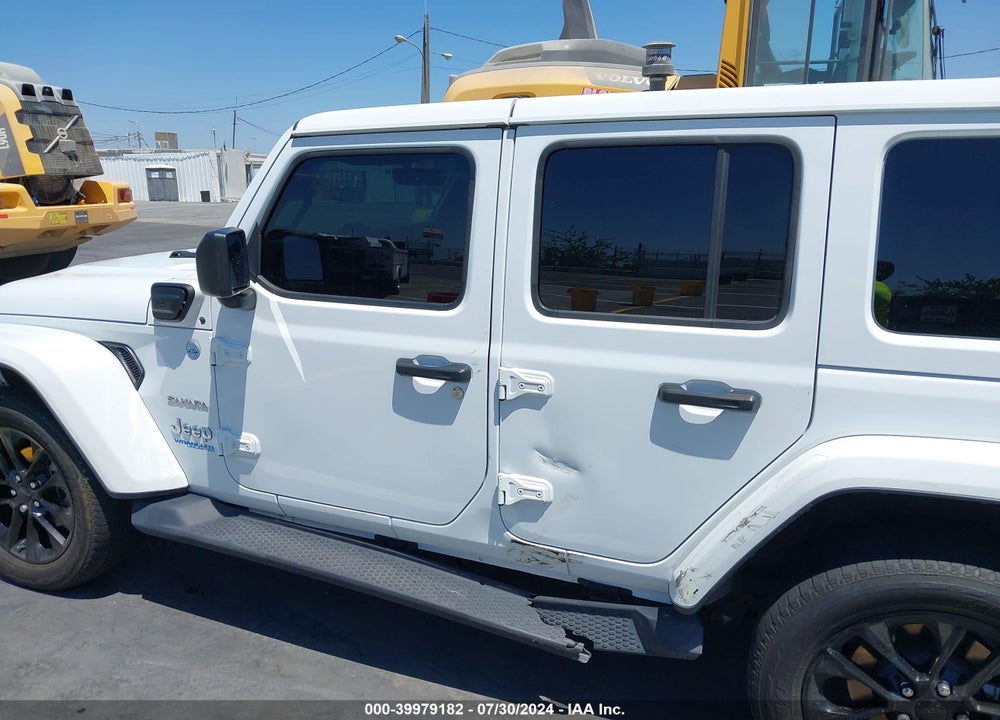 2021 JEEP WRANGLER 4XE UNLIMITED SAHARA 4X4 VIN: 1C4JJXP69MW719951