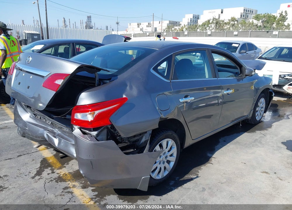 2018 NISSAN SENTRA S VIN: 3N1AB7AP9JY346528