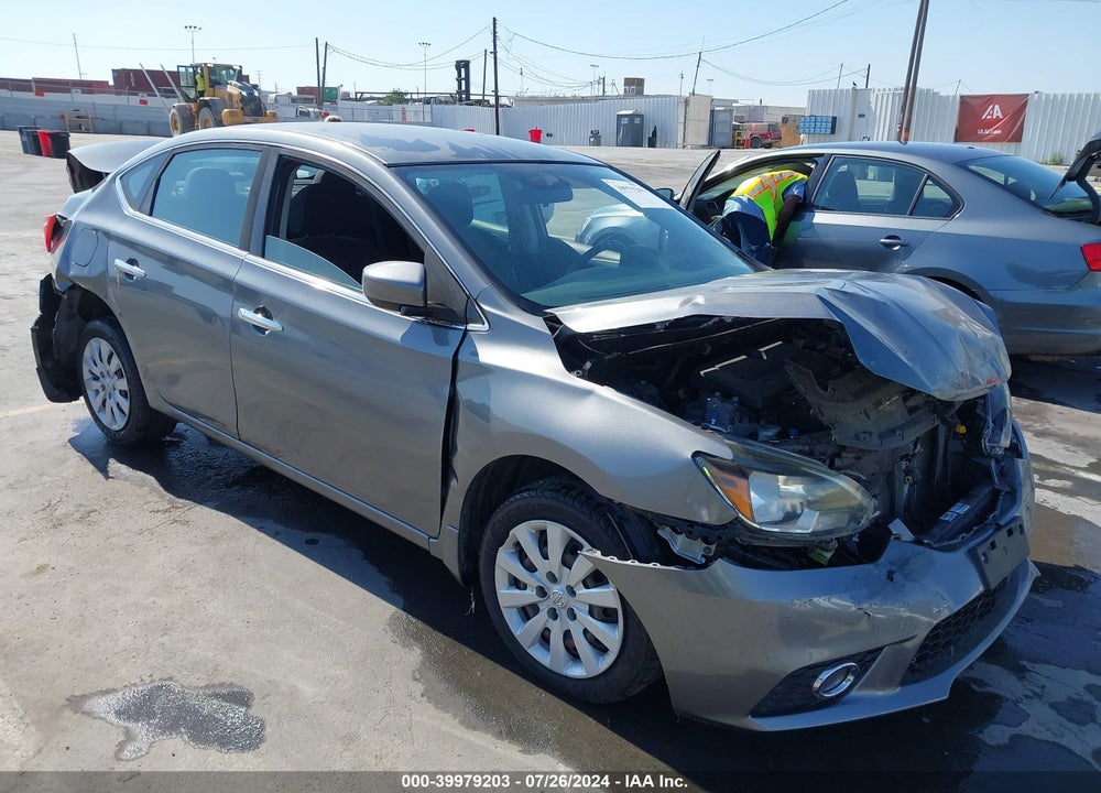 2018 NISSAN SENTRA S VIN: 3N1AB7AP9JY346528