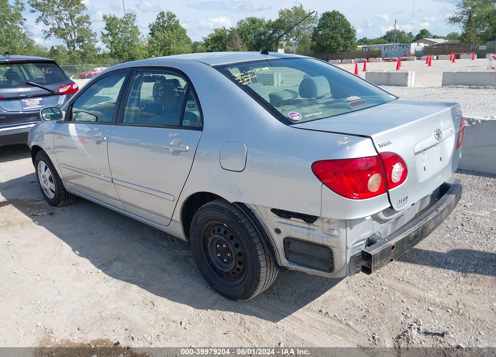 2006 TOYOTA COROLLA LE VIN: JTDBR32E760067860