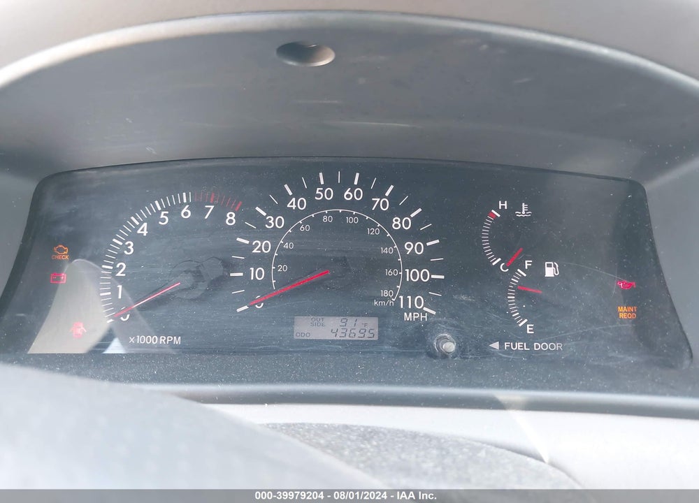 2006 TOYOTA COROLLA LE VIN: JTDBR32E760067860