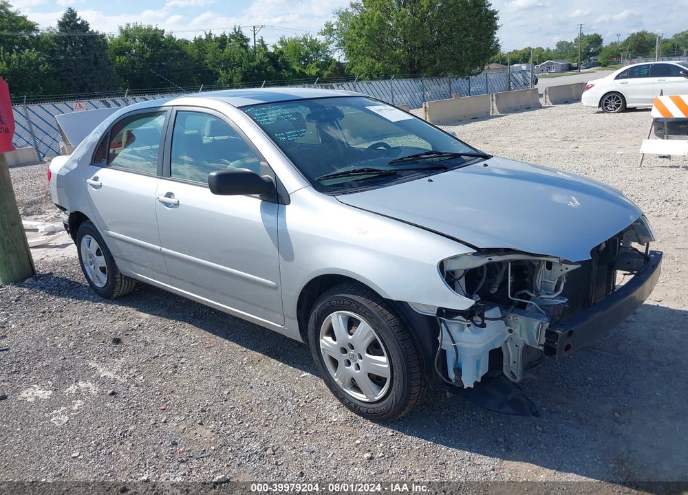 2006 TOYOTA COROLLA LE VIN: JTDBR32E760067860
