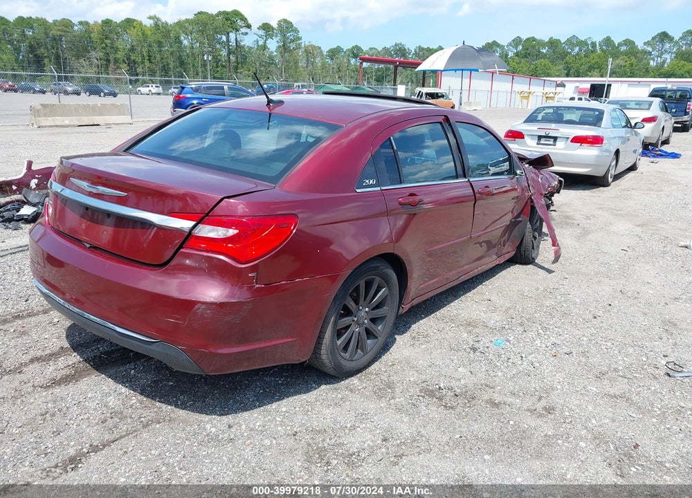 2011 CHRYSLER 200 TOURING VIN: 1C3BC1FGXBN553355