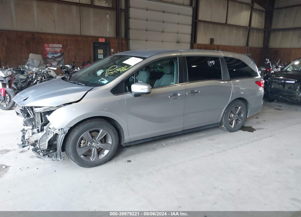 2021 HONDA ODYSSEY EX VIN: 5FNRL6H53MB003533