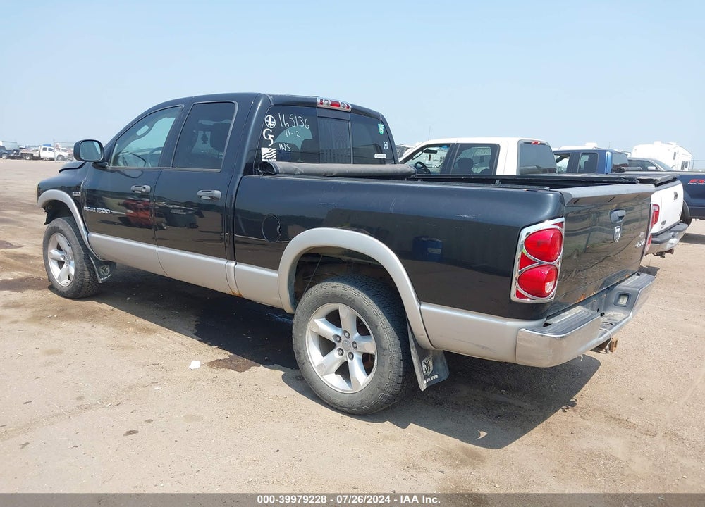 2007 DODGE RAM 1500 SLT/TRX4 OFF ROAD/SPORT VIN: 1D7HU18207S203056