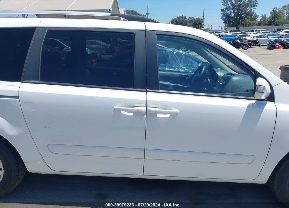 2012 KIA SEDONA LX VIN: KNDMG4C74C6494295