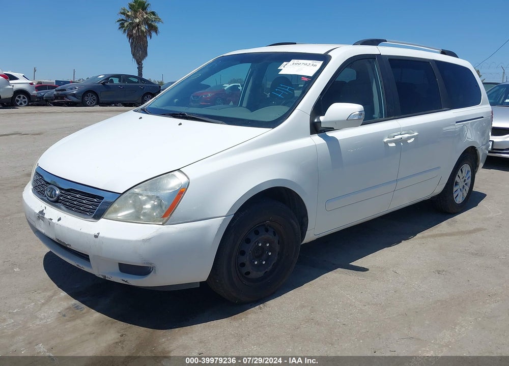 2012 KIA SEDONA LX VIN: KNDMG4C74C6494295
