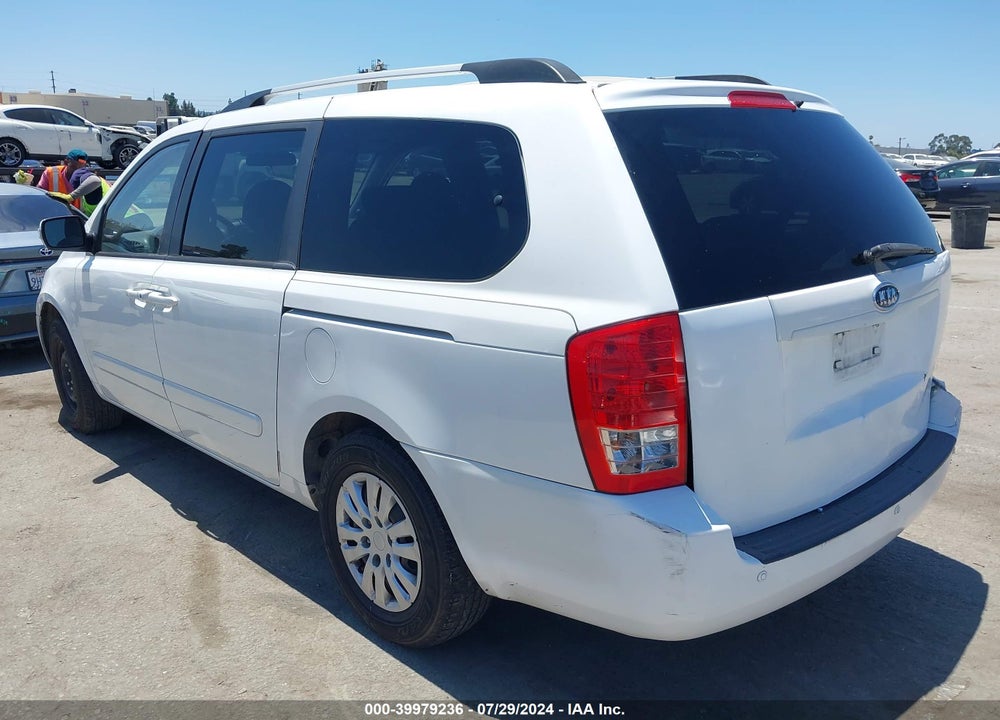 2012 KIA SEDONA LX VIN: KNDMG4C74C6494295