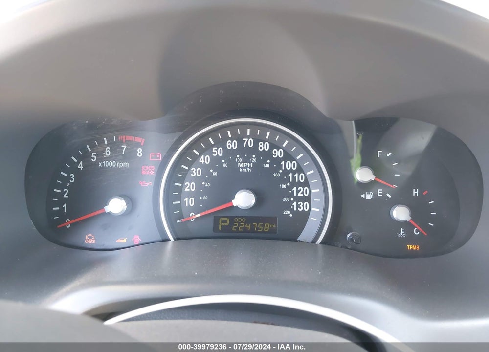 2012 KIA SEDONA LX VIN: KNDMG4C74C6494295