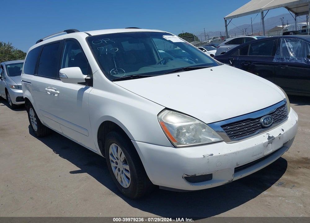 2012 KIA SEDONA LX VIN: KNDMG4C74C6494295