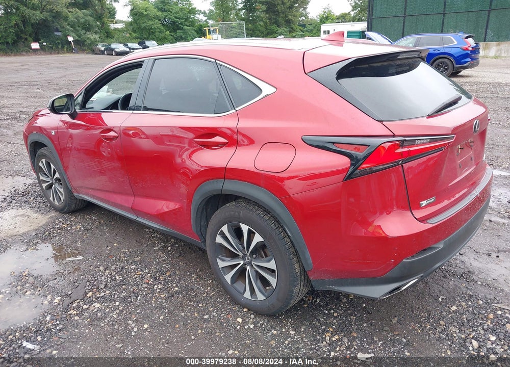 2019 LEXUS NX 300 F-SPORT VIN: JTJBARBZ5K2210670