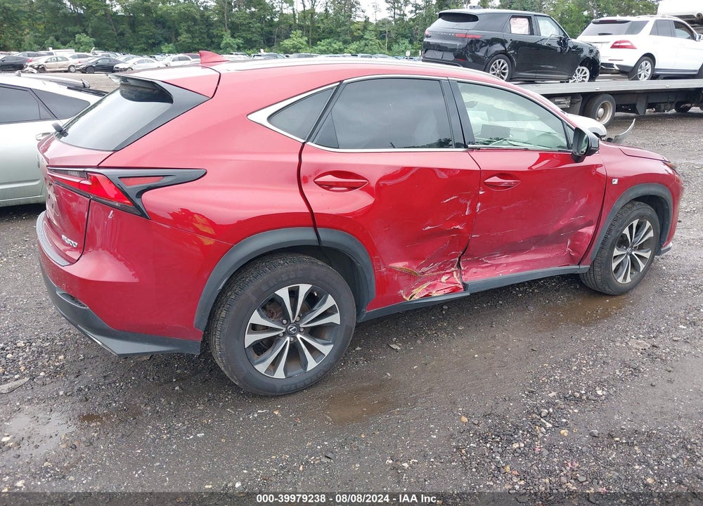 2019 LEXUS NX 300 F-SPORT VIN: JTJBARBZ5K2210670