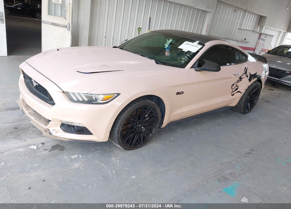 2017 FORD MUSTANG GT VIN: 1FA6P8CF2H5270727