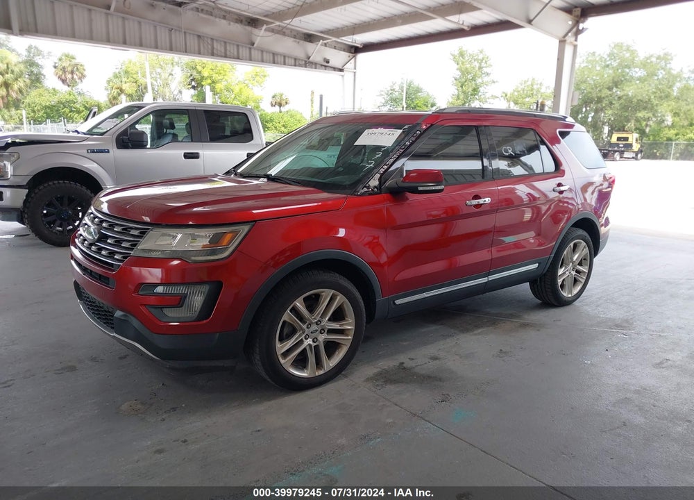 2017 FORD EXPLORER LIMITED VIN: 1FM5K7FH2HGE19777