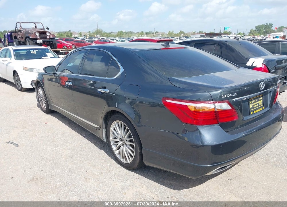 2010 LEXUS LS 460 VIN: JTHBL5EF0A5099612