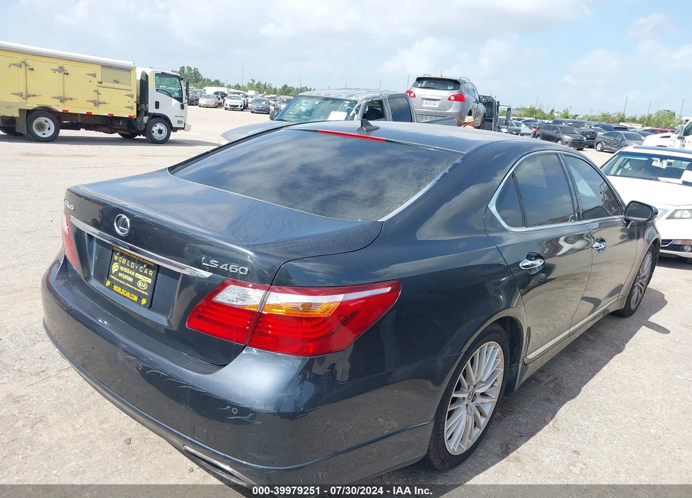 2010 LEXUS LS 460 VIN: JTHBL5EF0A5099612