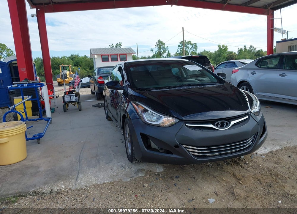 2016 HYUNDAI ELANTRA SE VIN: KMHDH4AE4GU575843