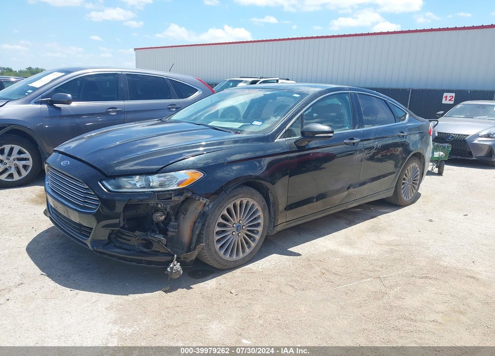 2013 FORD FUSION TITANIUM VIN: 3FA6P0K99DR268445