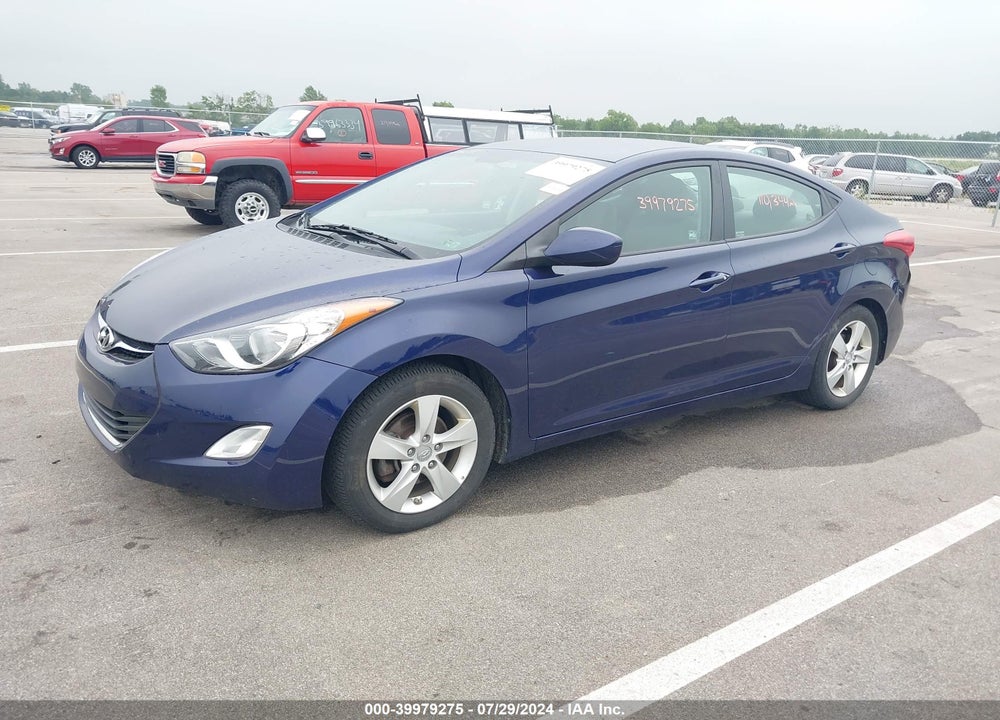 2013 HYUNDAI ELANTRA GLS VIN: 5NPDH4AE1DH426400