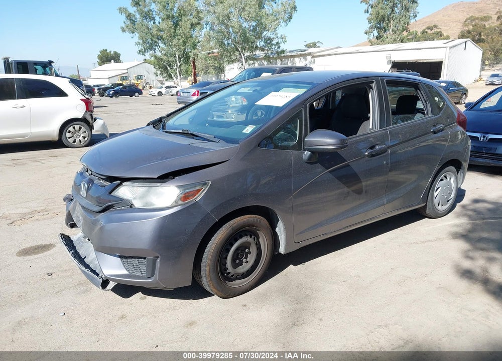 2017 HONDA FIT LX VIN: JHMGK5H52HS018438