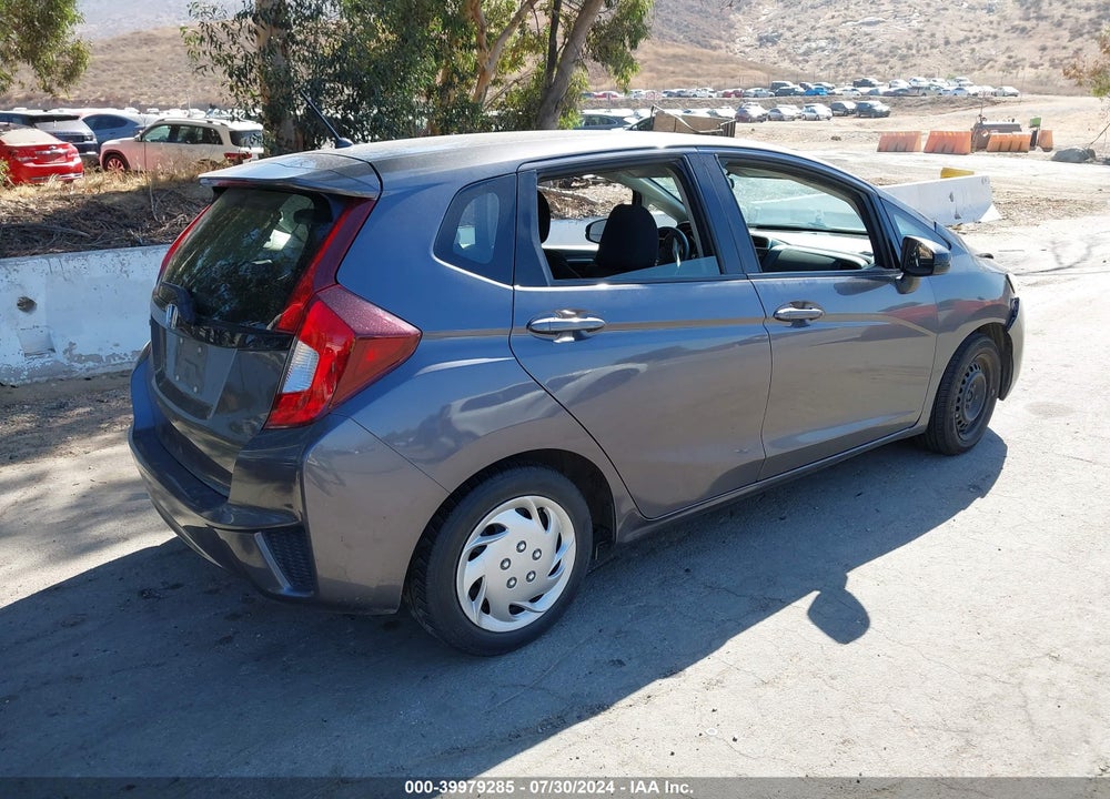 2017 HONDA FIT LX VIN: JHMGK5H52HS018438