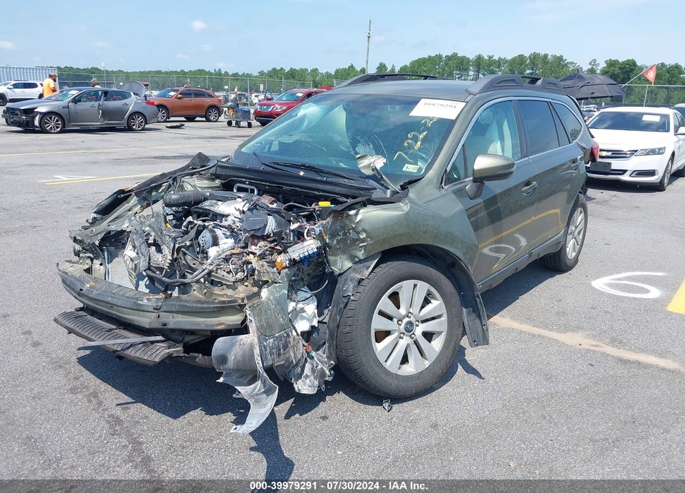 2018 SUBARU OUTBACK 2.5I PREMIUM VIN: 4S4BSAFCXJ3343517