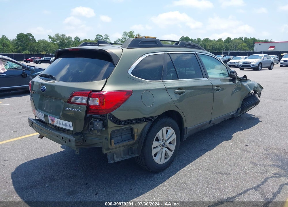 2018 SUBARU OUTBACK 2.5I PREMIUM VIN: 4S4BSAFCXJ3343517
