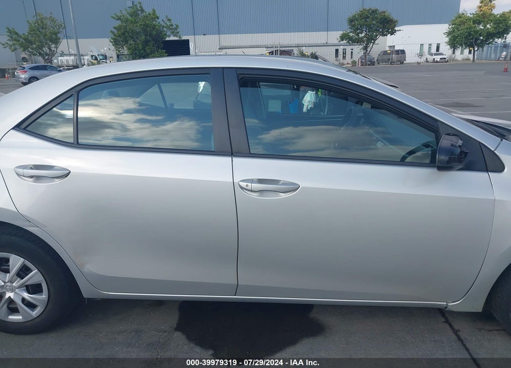 2014 TOYOTA COROLLA VIN: 5YFBURHE2EP038781