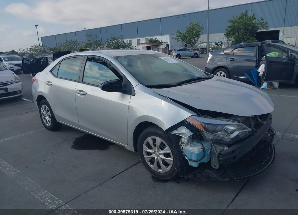 2014 TOYOTA COROLLA VIN: 5YFBURHE2EP038781