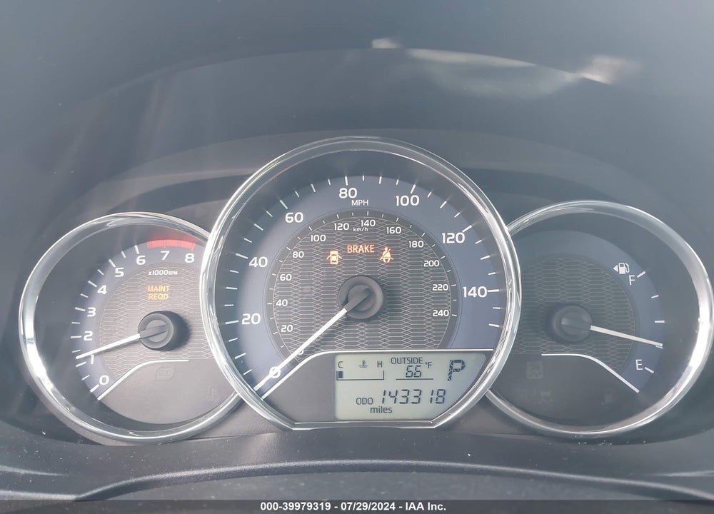 2014 TOYOTA COROLLA VIN: 5YFBURHE2EP038781