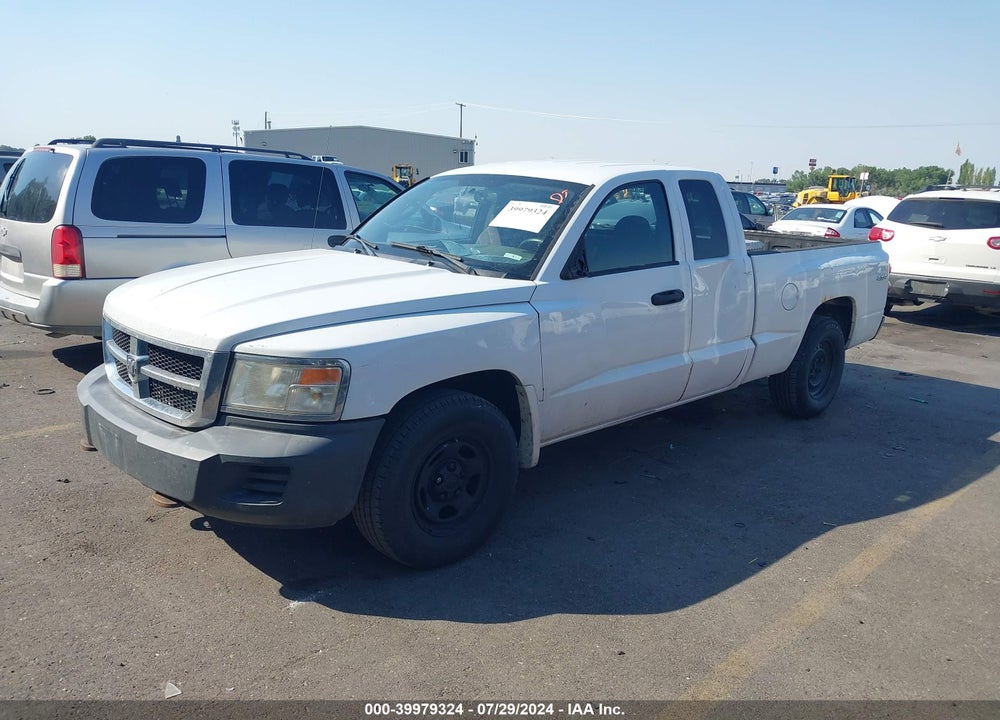 2008 DODGE DAKOTA ST VIN: 1D7HW22N08S581852