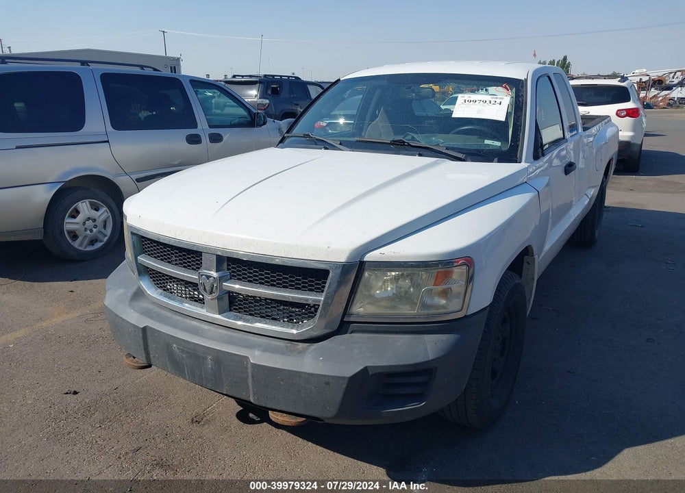2008 DODGE DAKOTA ST VIN: 1D7HW22N08S581852