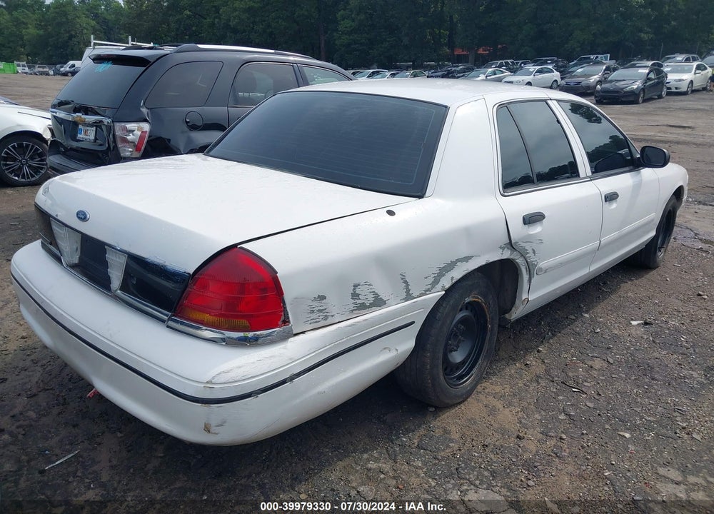 1999 FORD CROWN VICTORIA POLICE INTERCEPTOR VIN: 2FAFP71W2XX198227