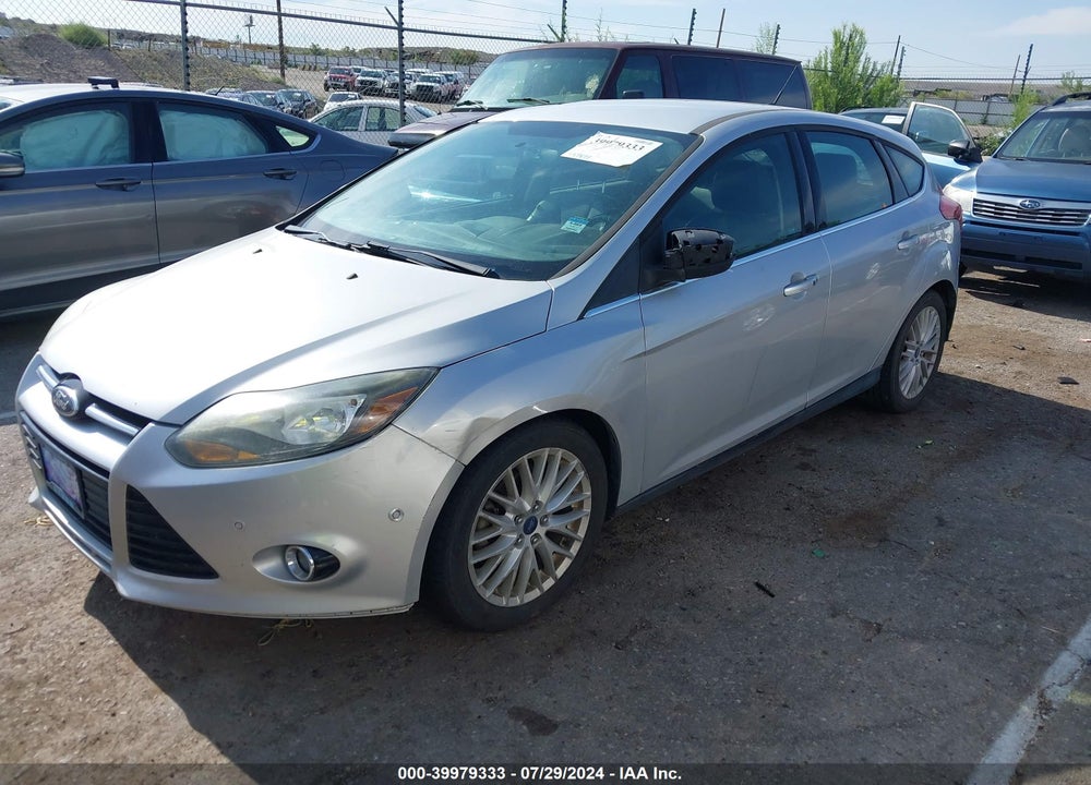 2013 FORD FOCUS TITANIUM VIN: 1FADP3N23DL138358