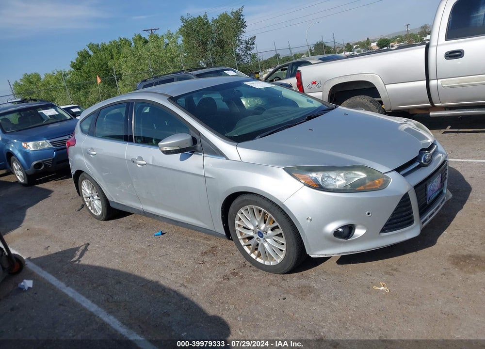 2013 FORD FOCUS TITANIUM VIN: 1FADP3N23DL138358