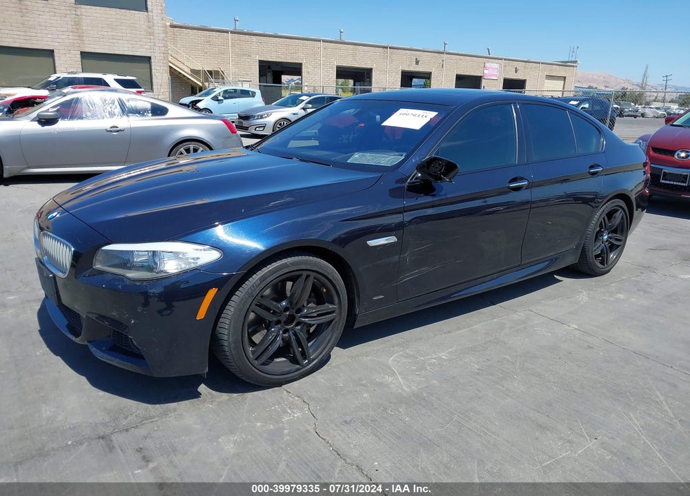 2013 BMW 550I VIN: WBAFR9C56DD226826